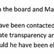 Talking points memo sent in July 2013 tells coup team to deny Johnson faced opposition from the board of directors, even though he’d only recently been deposed by that board.